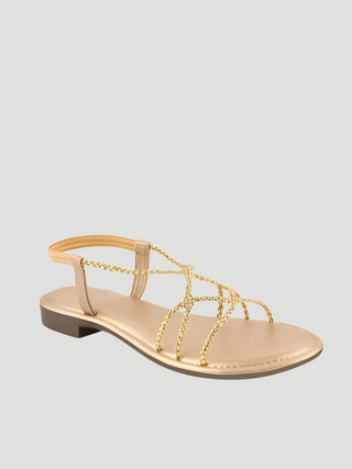 Calliope Slingback Flat Sandal - KUCAH