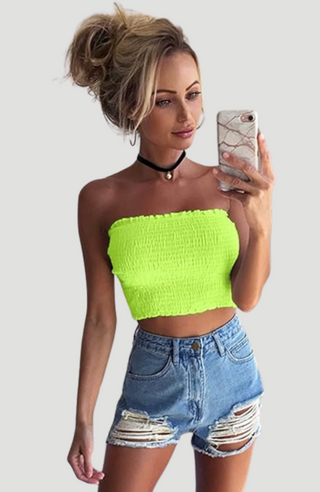 FLORENTINE CROP TOP - KUCAH