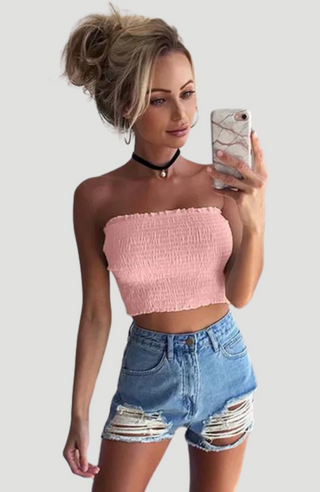 FLORENTINE CROP TOP - KUCAH