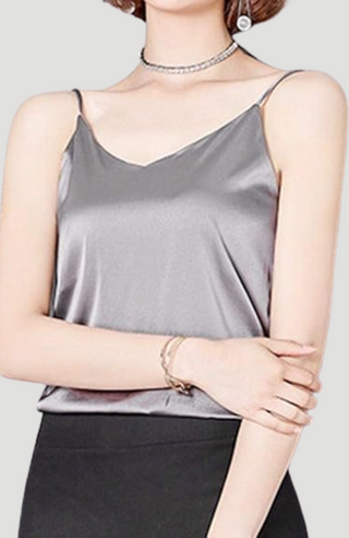 SILK CAMISOLE TOP - KUCAH