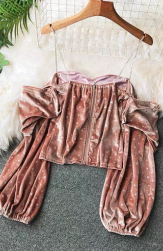 Sira Velvet Top - KUCAH