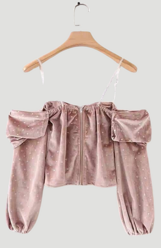 Sira Velvet Top - KUCAH