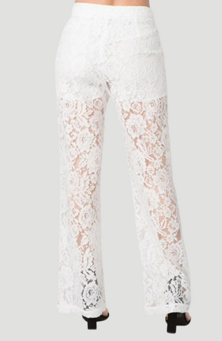 Cloud Embroidered Pants