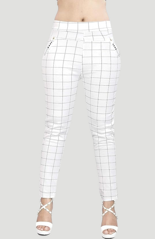 Vanilla Stripped Trousers