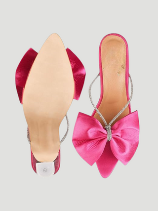 Princess Bow Spool Heels - KUCAH