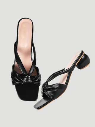 Freya Kitten Block Heels - KUCAH