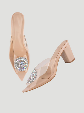 Cindrella Peep Toe Heels - KUCAH