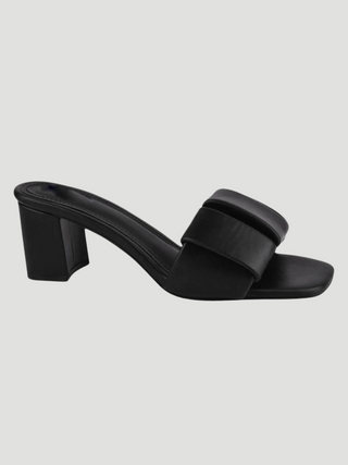 Rowan Black Block Heels - KUCAH