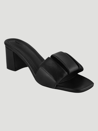 Rowan Black Block Heels - KUCAH