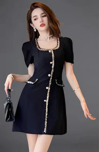 Chloe Black Dress - KUCAH