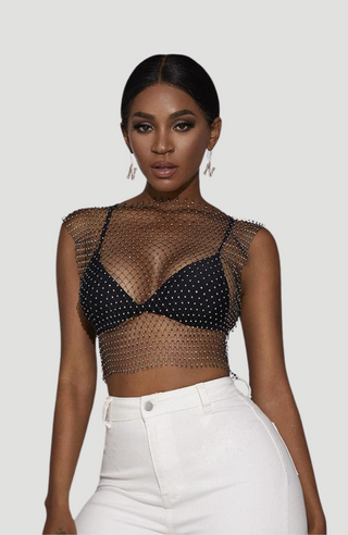 ALINA MESH TOP - KUCAH