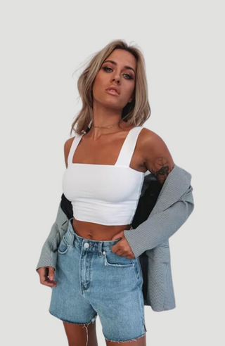 CAROLINE CROP TOP - KUCAH