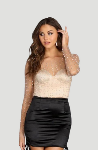 LUELA PEARL TOP - KUCAH