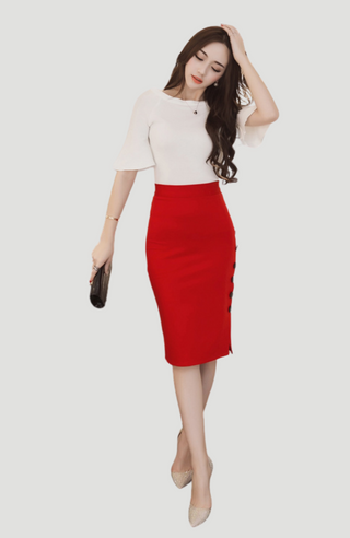 CORALINA PENCIL SKIRT - KUCAH