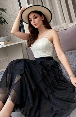 MAXINE TULLE SKIRT - KUCAH