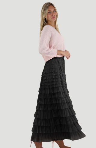 TARRIE RUFFLE SKIRT - KUCAH