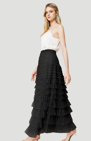 TARRIE RUFFLE SKIRT - KUCAH