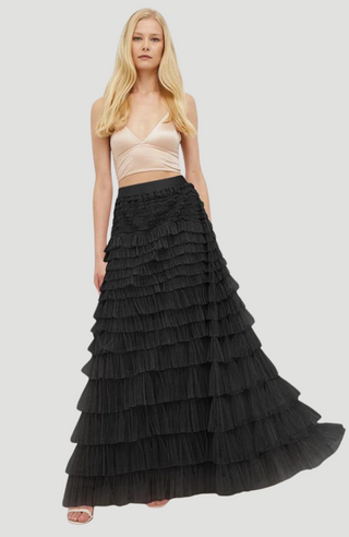 TARRIE RUFFLE SKIRT - KUCAH