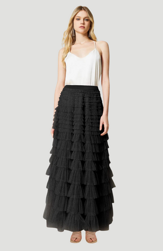 TARRIE RUFFLE SKIRT - KUCAH