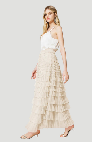 TARRIE RUFFLE SKIRT - KUCAH