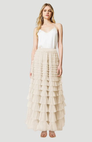 TARRIE RUFFLE SKIRT - KUCAH