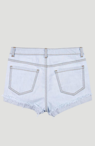 SASKIA EMBROIDERED SHORTS - KUCAH