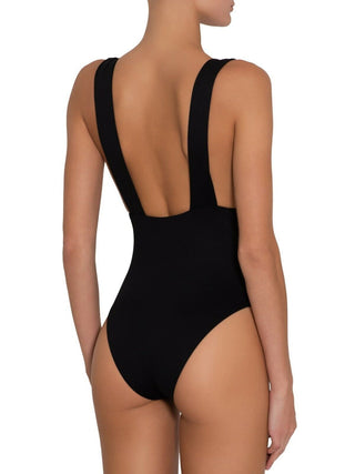 Elena Black Bodysuit - KUCAH