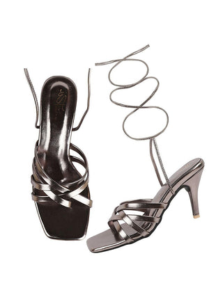 Valencia Stiletto Gladiator Heels - KUCAH